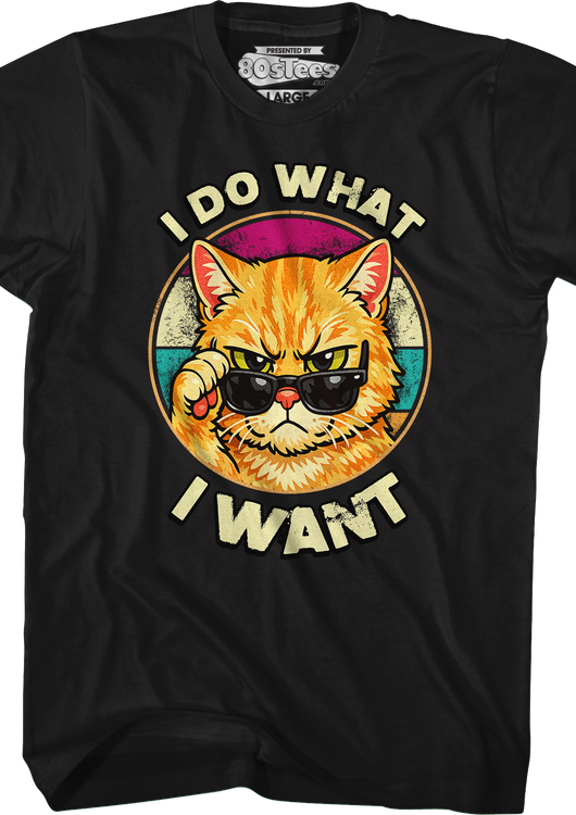 I Do What I Want T-Shirt - main product image