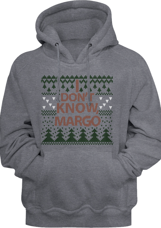 I Don't Know Margo Christmas Vacation Pullover Hoodie - main product image