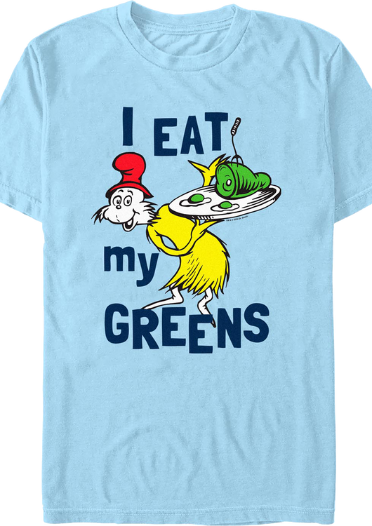 I Eat My Greens Dr. Seuss T-Shirt - main product image