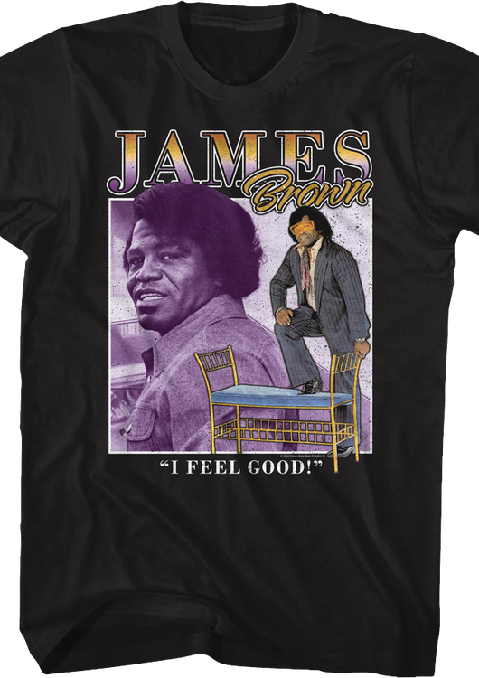 I Feel Good James Brown T-Shirt - main product image