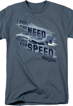 I Feel The Need For Speed Top Gun T-Shirt