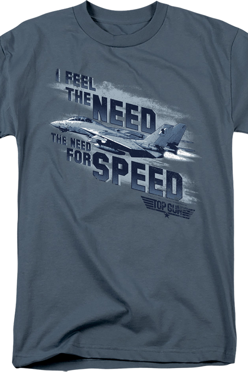 I Feel The Need For Speed Top Gun T-Shirtmain product image