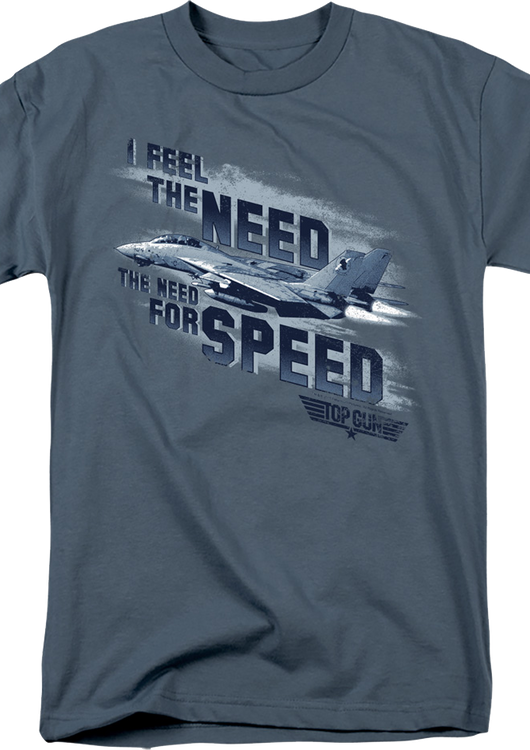 I Feel The Need For Speed Top Gun T-Shirt - main product image