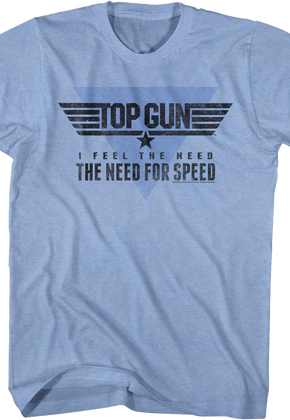 AC I Feel The Need The Need For Speed Top Gun T-Shirt