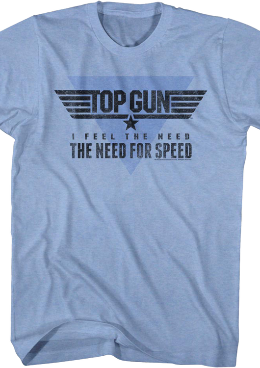 AC I Feel The Need The Need For Speed Top Gun T-Shirt - main product image