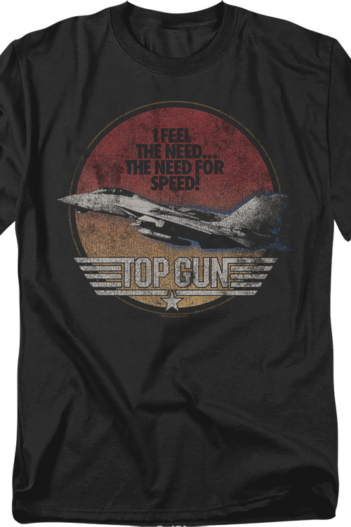 I Feel The Need...The Need For Speed Top Gun T-Shirtmain product image