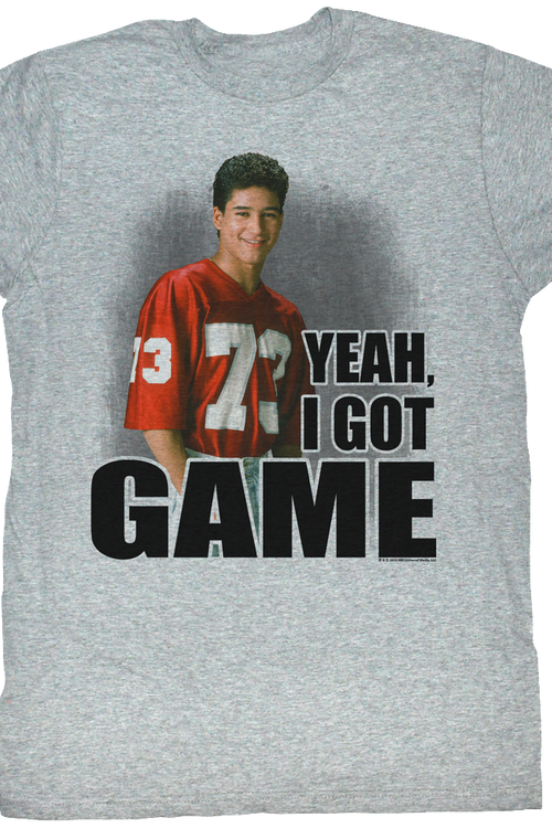I Got Game Saved By The Bell T-Shirtmain product image