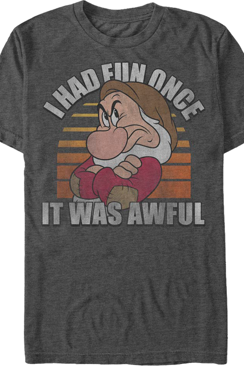 I Had Fun Once Snow White and the Seven Dwarfs T-Shirt - main product image