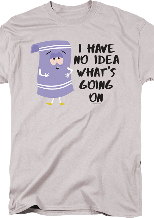 I Have No Idea What's Going On South Park T-Shirt - main product image