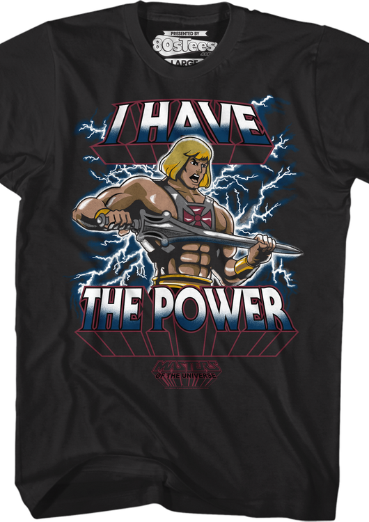 I Have the Power He-Man Shirt - main product image