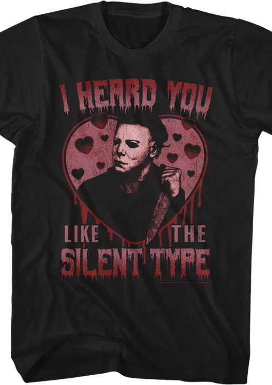 I Heard You Like The Silent Type Halloween T-Shirt - main product image