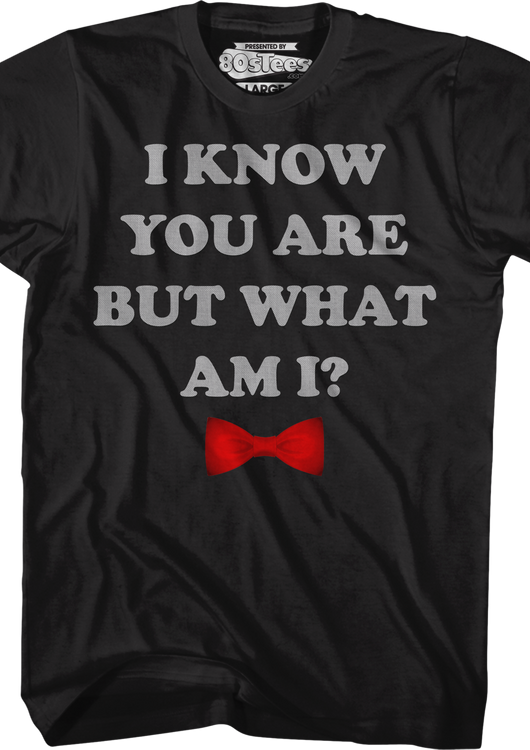 I Know You Are But What Am I Pee-Wee Herman T-Shirt - main product image