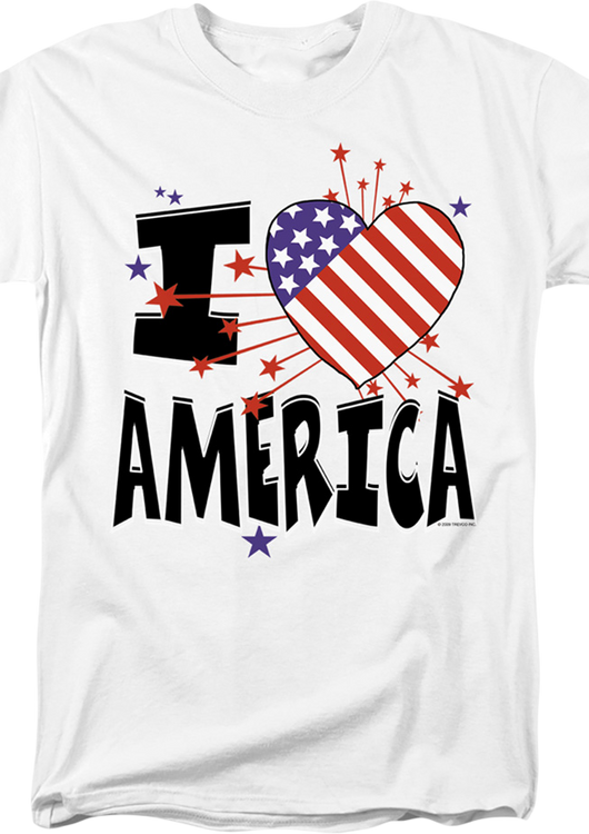 I Love America T-Shirt - main product image