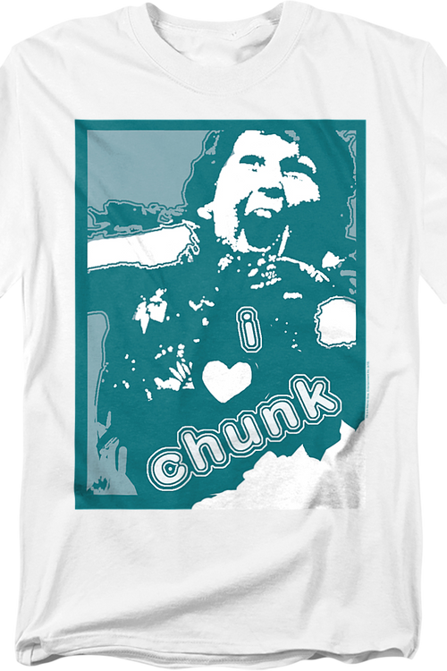 I Love Chunk Goonies T-Shirtmain product image