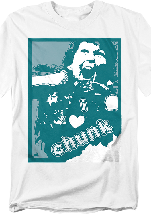 I Love Chunk Goonies T-Shirt - main product image