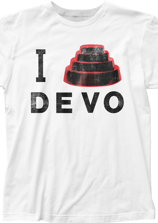 I Love Devo T-Shirt - main product image