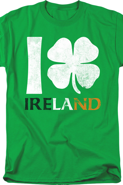 I Love Ireland St. Patrick's Day T-Shirtmain product image