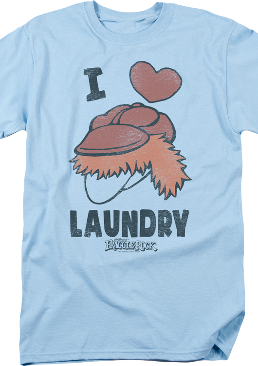 I Love Laundry Fraggle Rock T-Shirt - main product image