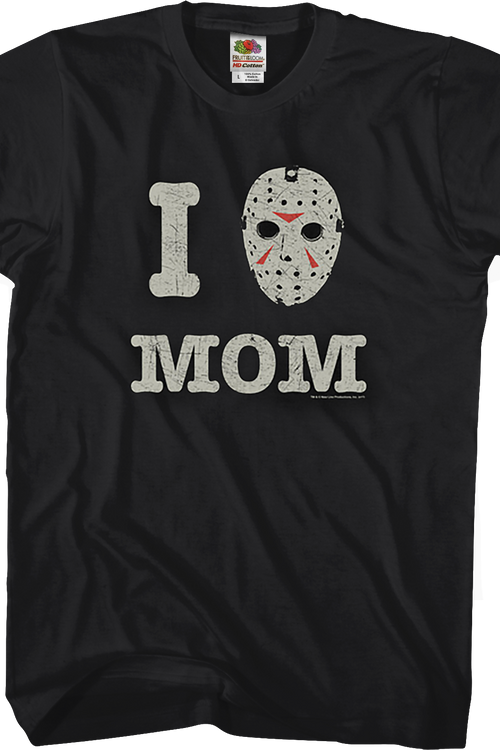 I Love Mom Friday the 13th T-Shirtmain product image