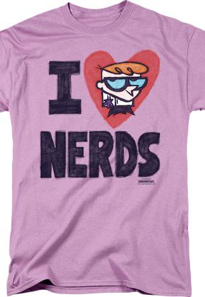 I Love Nerds Dexter's Laboratory T-Shirt