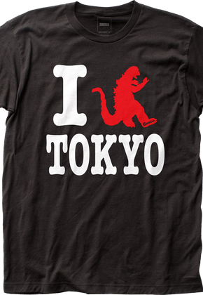 I Love Tokyo Godzilla T-Shirt