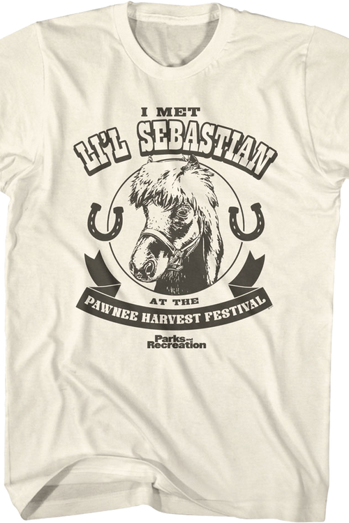 I Met Li'l Sebastian Parks And Recreation T-Shirtmain product image