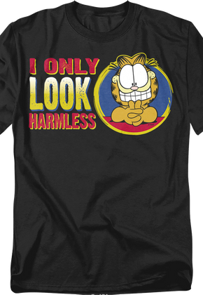 I Only Look Harmless Garfield T-Shirt