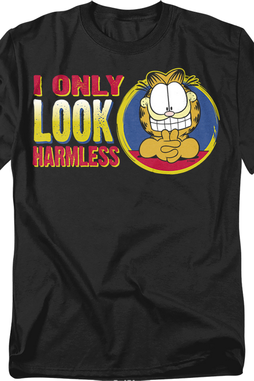 I Only Look Harmless Garfield T-Shirt - main product image