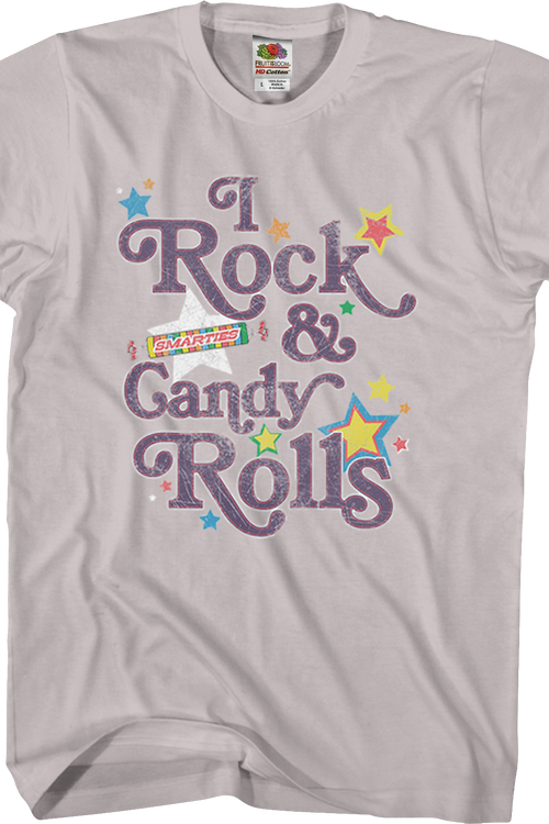 I Rock and Candy Rolls Smarties T-Shirtmain product image