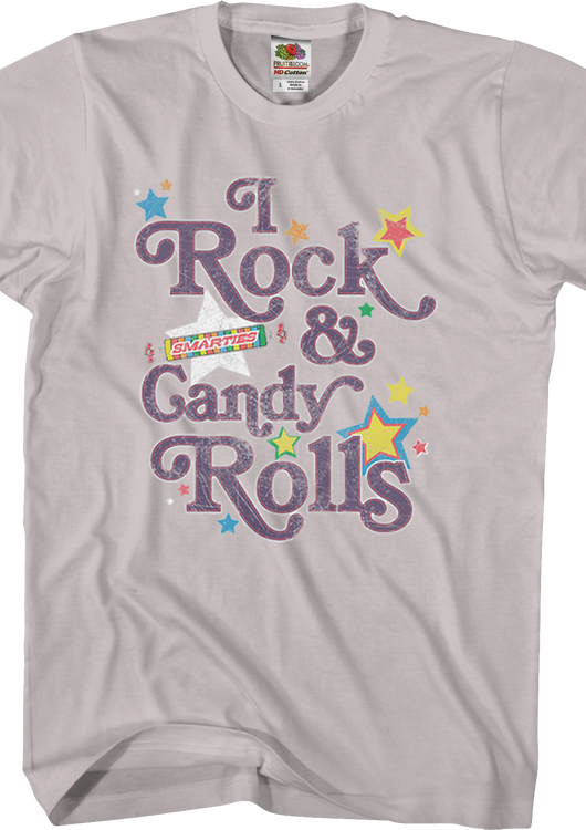 I Rock and Candy Rolls Smarties T-Shirt - main product image