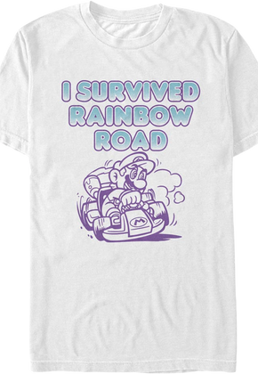 I Survived Rainbow Road Mario Kart T-Shirt