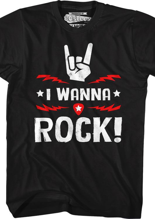 I Wanna Rock T-Shirt - main product image