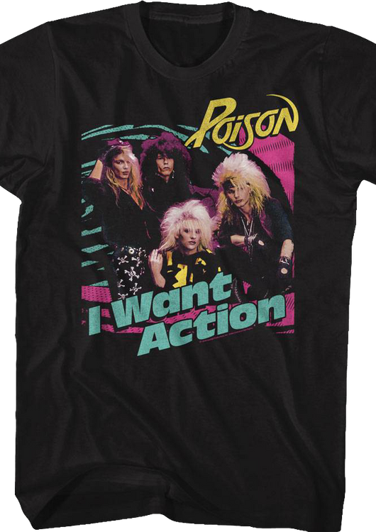 I Want Action Poison Shirt - main product image
