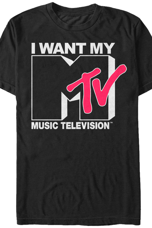 I Want My MTV Shirt - main product image