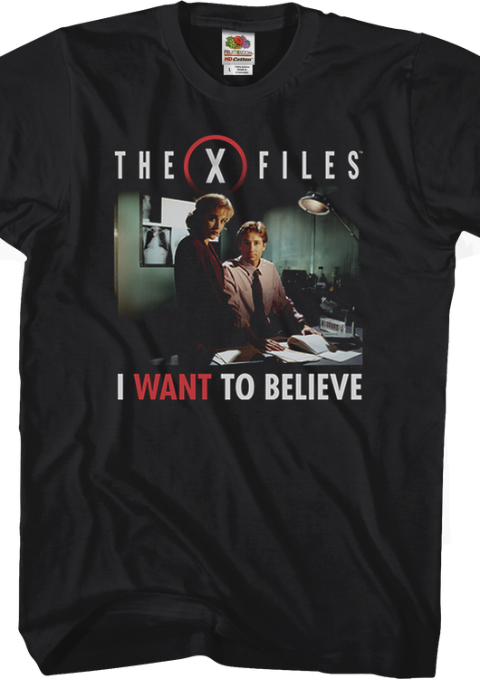 I Want To Believe X-Files Shirt - main product image