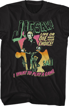 I Want To Play A Game Saw T-Shirt