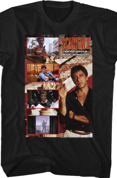 I Want What's Coming To Me Scarface T-Shirt
