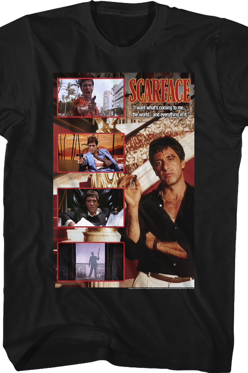 I Want What's Coming To Me Scarface T-Shirtmain product image