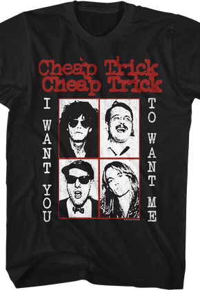 I Want You To Want Me Cheap Trick T-Shirt