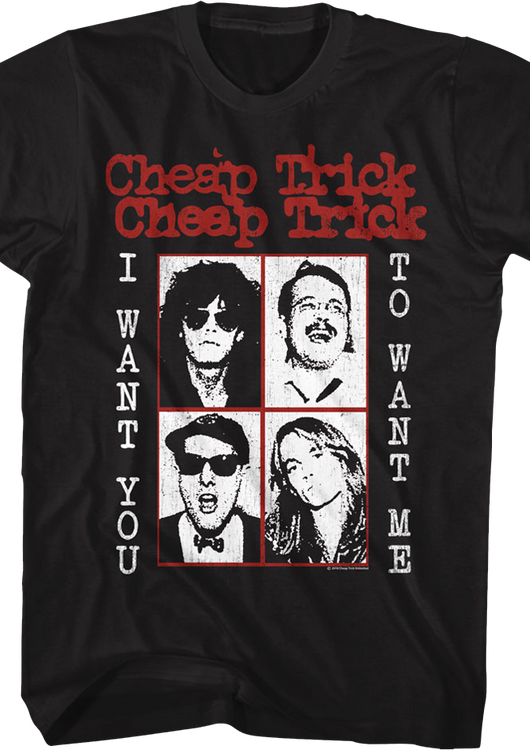 I Want You To Want Me Cheap Trick T-Shirt - main product image