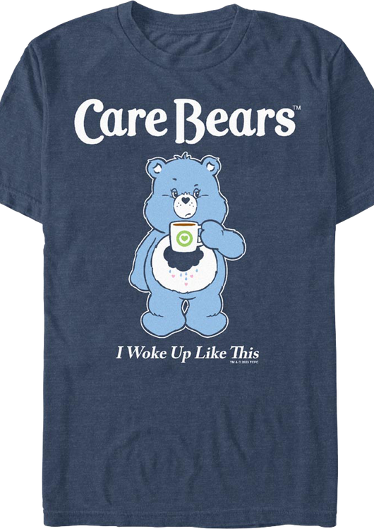 Blue I Woke Up Like This Care Bears T-Shirt - main product image