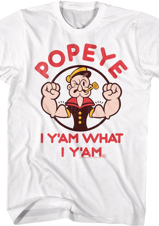 I Y'am What I Y'am Popeye T-Shirt - main product image