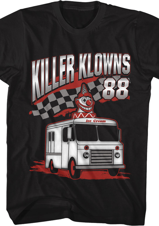 Ice Cream Truck Racing Killer Klowns From Outer Space T-Shirt - main product image
