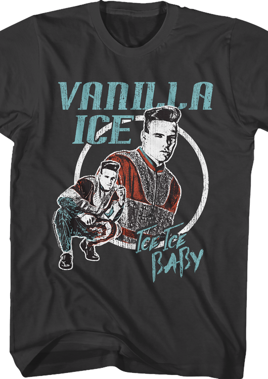 Ice Ice Baby Collage Vanilla Ice T-Shirt - main product image