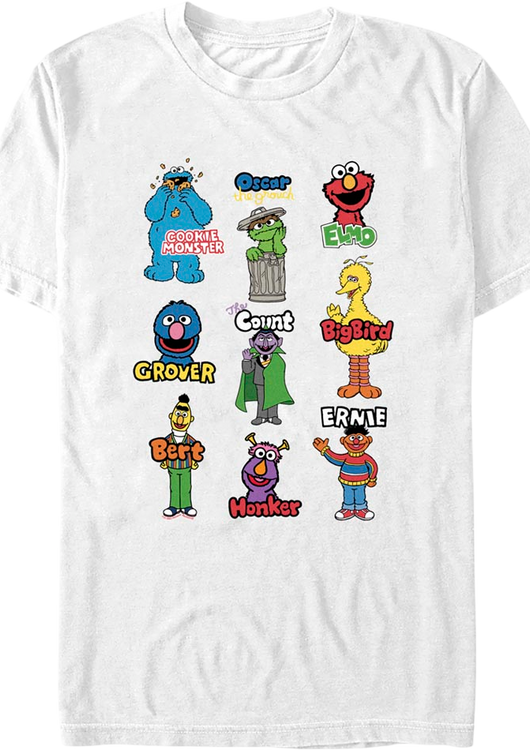 Iconic Characters Sesame Street T-Shirt - main product image