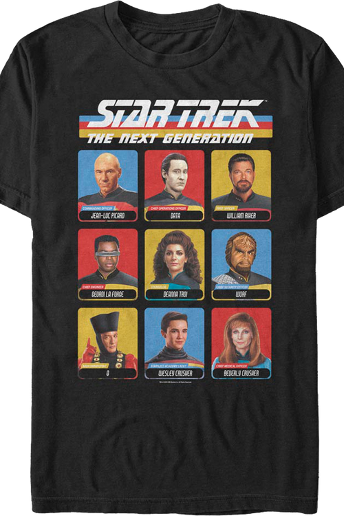 Iconic Characters Star Trek The Next Generation T-Shirtmain product image