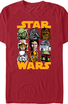 Iconic Characters Star Wars T-Shirt