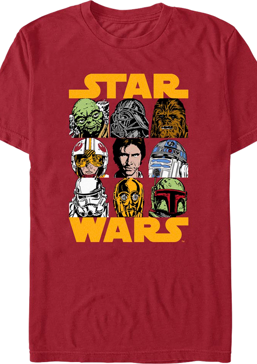 Iconic Characters Star Wars T-Shirt - main product image