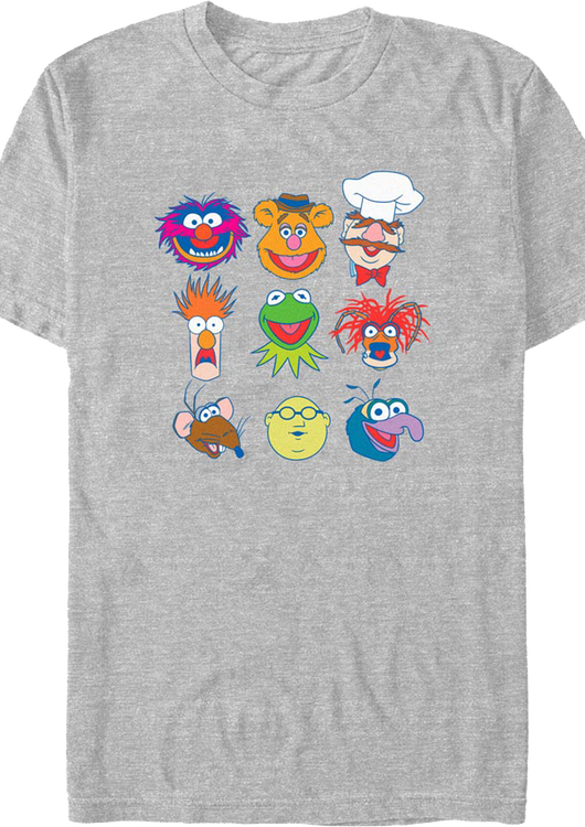 Iconic Faces Muppets T-Shirt - main product image