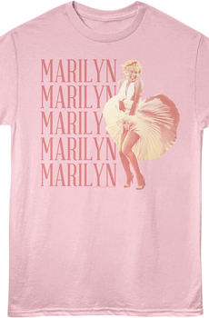 Pink Marilyn Monroe T-Shirt